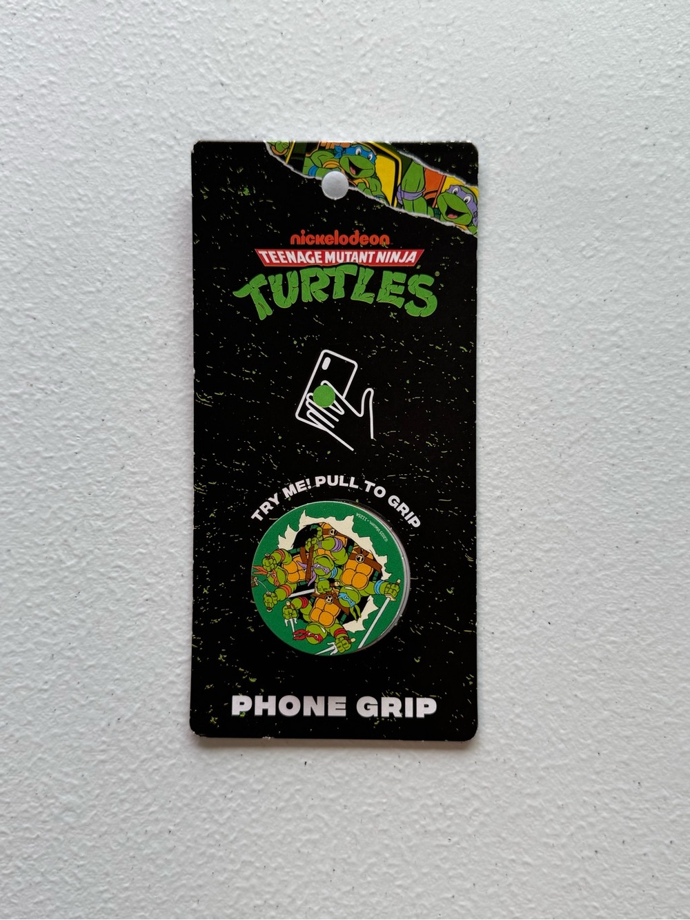 Nickelodeon Teenage Mutant Ninja Turtles Green Phone Grip